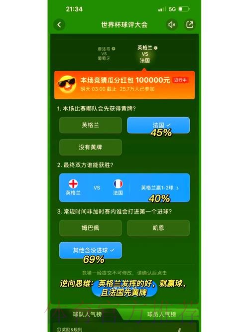 世界杯下注入口：专业预测助你提高胜率